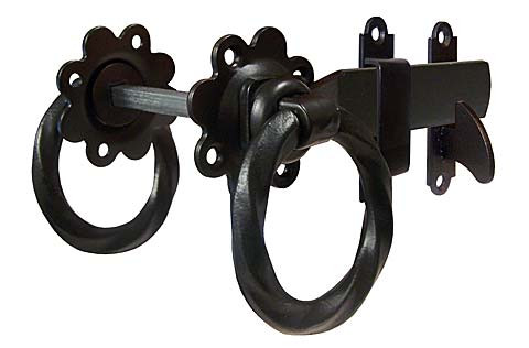 Abbey Trading Gatemate Twisted Ring Latch Black