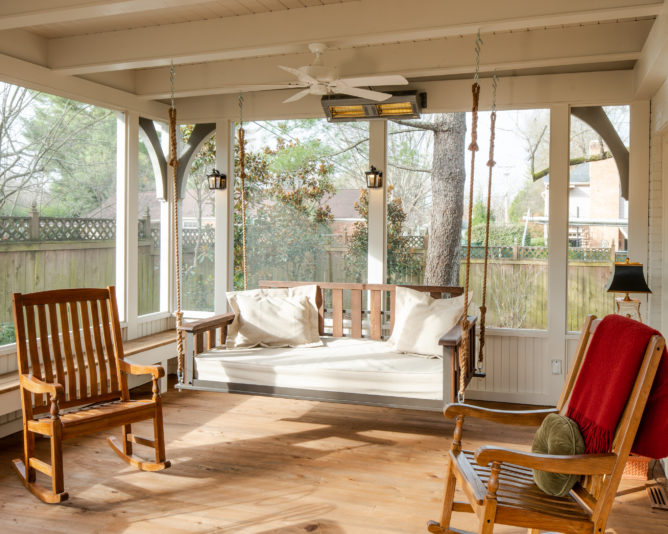 In middle Tennessee, there is no better place to be than a screened porch