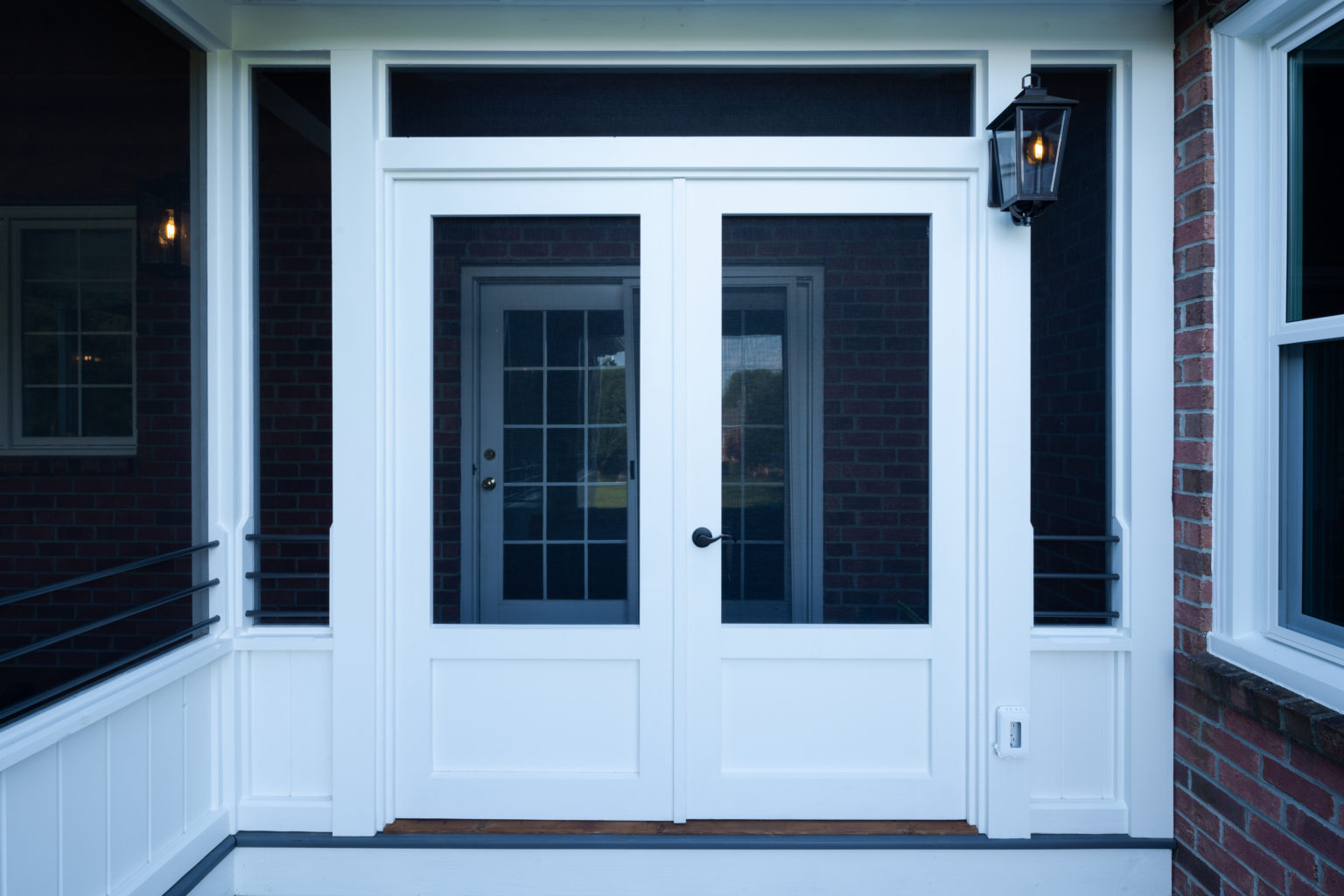 Flat Paneled Double Screen Doors The Porch Company