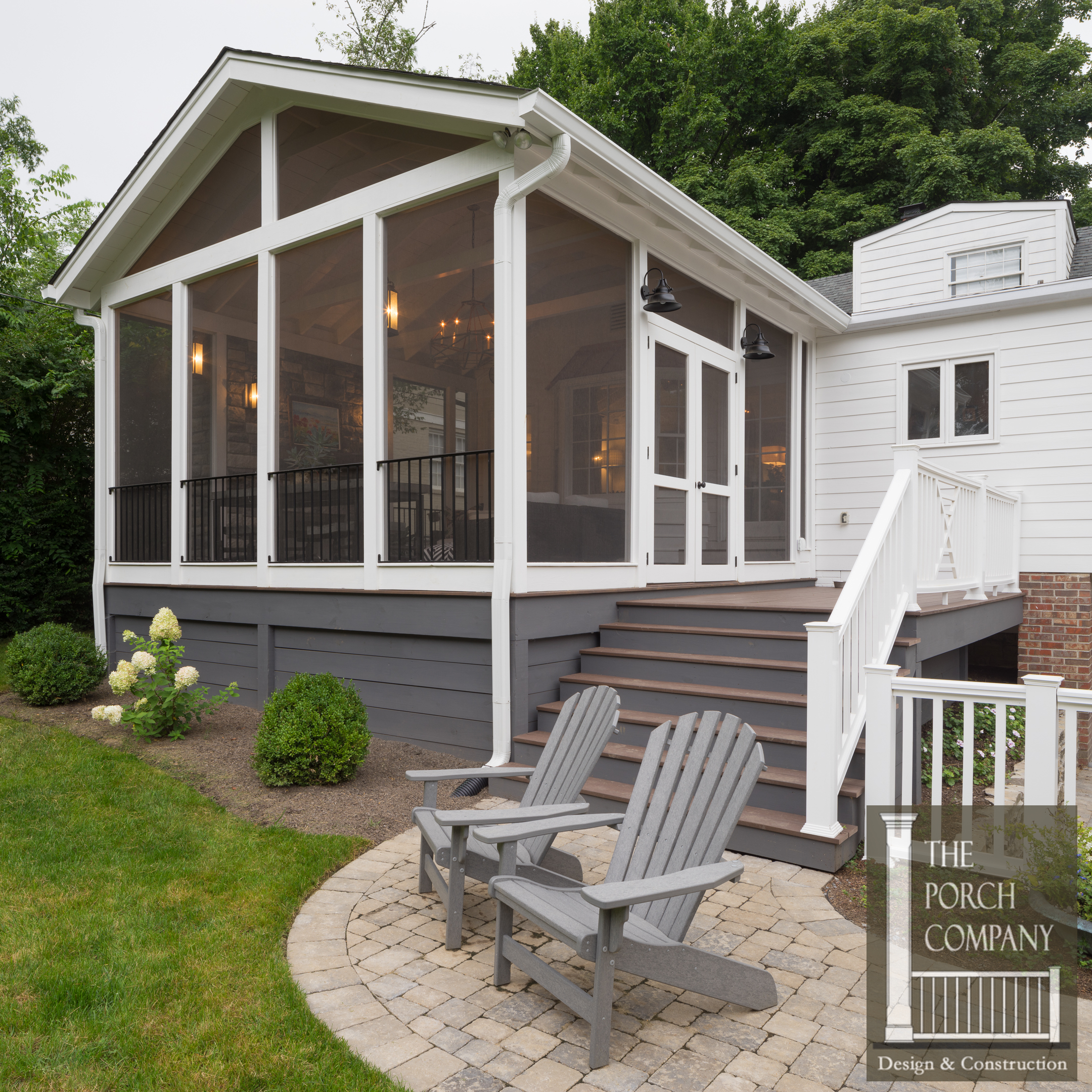  Screened  Porch  and Garage  Oasis The Porch  Company