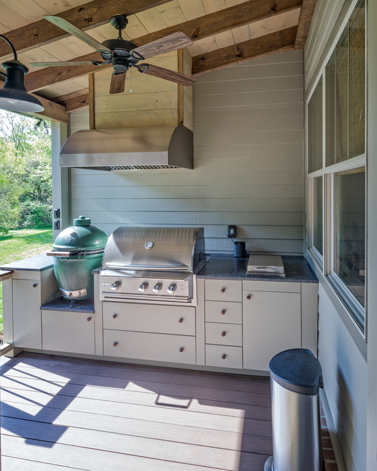 Rethinking The Outdoor Kitchen Concept Porch Company - Screened In Patio With Outdoor Kitchen