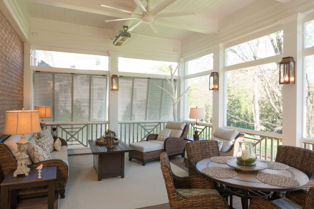 Our recent screened porch in Forest Hills proves neutrals don't have to ...