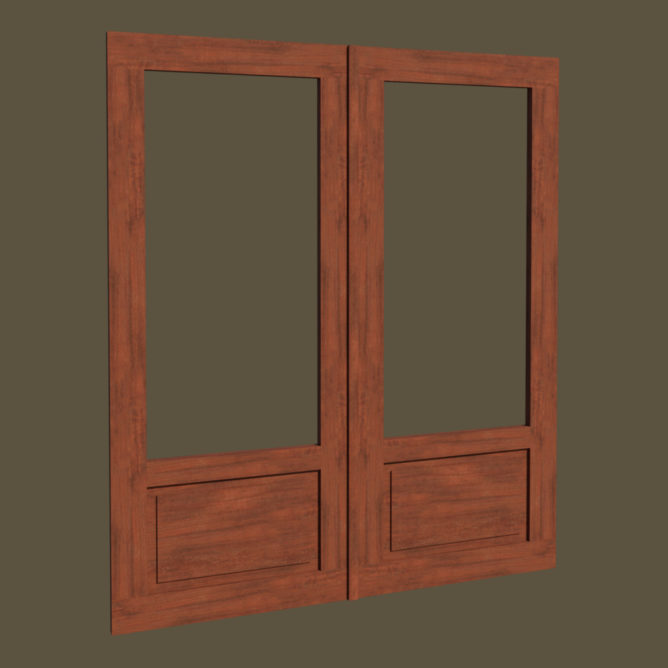 Flat Paneled Double Screen Doors - The Porch Company