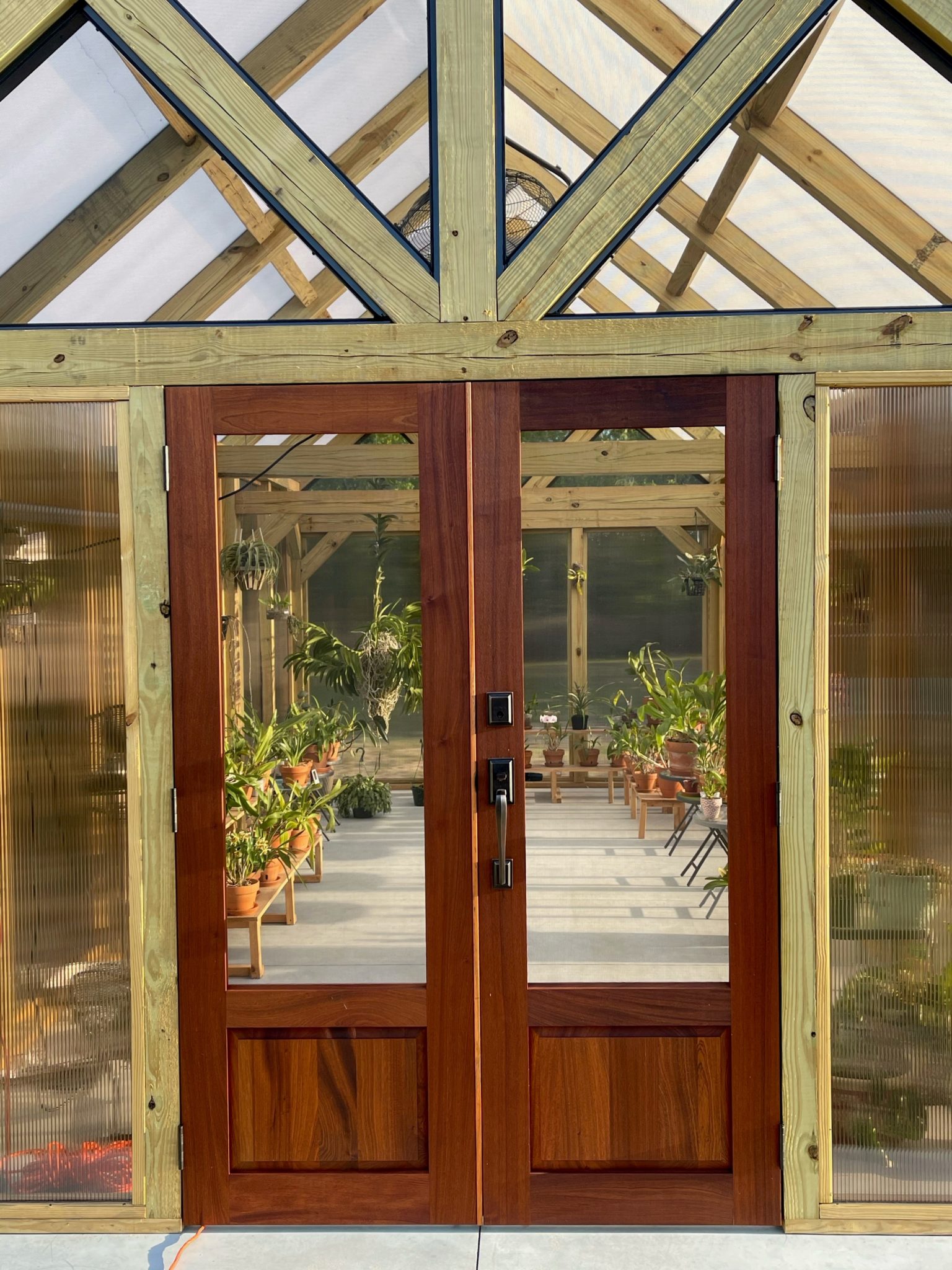 Raised Paneled Double Screen Doors - The Porch Company