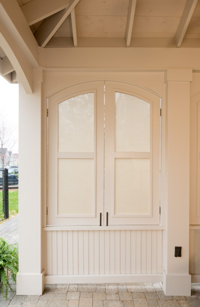 Porch Company Fabric Shutters