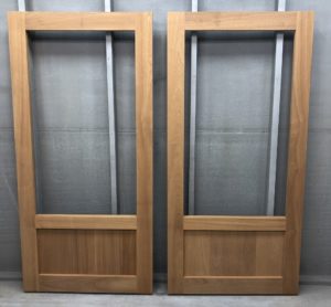 sapele wood screen doors